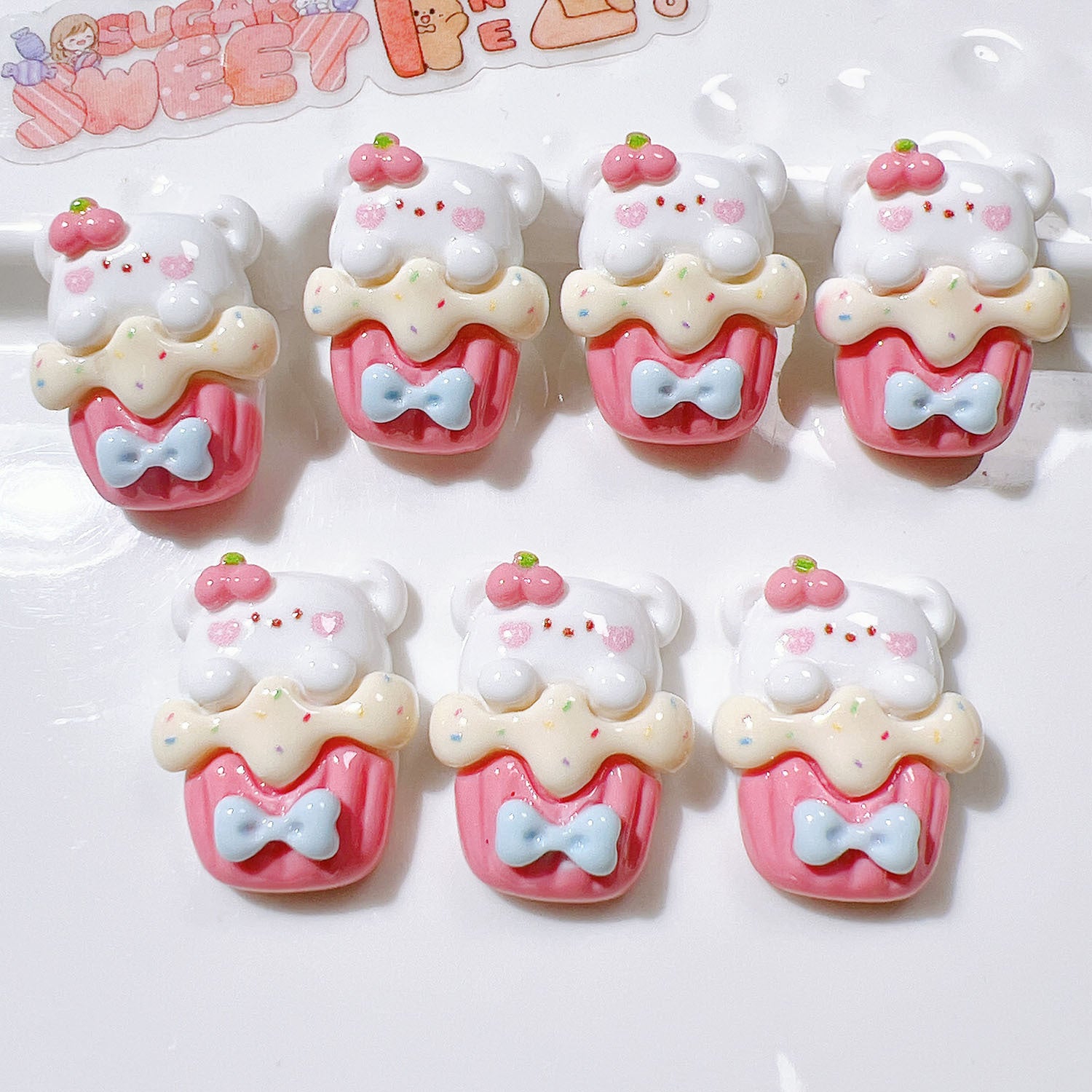 Wholesale 20pcs/pack diy accessories handmade material water cup paste cream glue